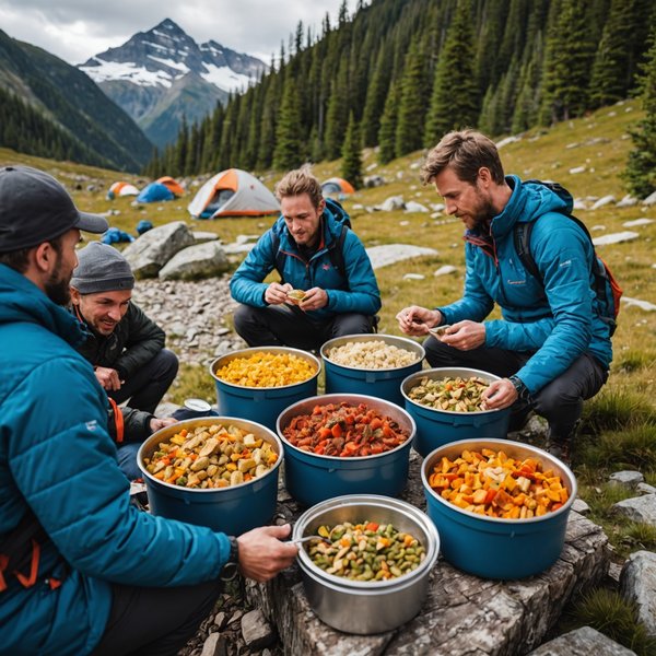 Comment choisir et préparer des repas lyophilisés pour le camping en haute montagne?